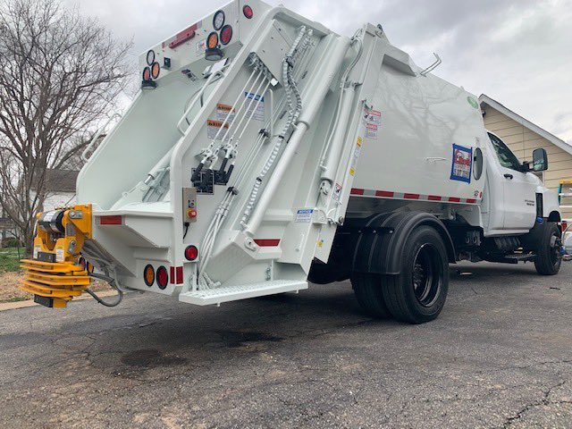 elliottequip's tweet photo. Congratulations to the City of St. Peters, MO. They took delivery of their @newwaytrucks 6yd Diamondback Rear Loader installed on a Chevrolet 5500. This unit will be doing work in the city parks. Enjoy the new addition to your fleet! https://t.co/kXsLDegOXZ