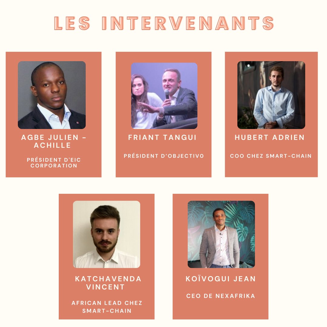 [CONFÉRENCES &amp; TABLE-RONDE] 
Retrouvez-nous jeudi 22 avril de 16h à 19h, en ligne ! Le sujet : la #Blockchain en Afrique : l'avant-garde de l'Occident. Un événement co-organisé avec #TrustAfrica et #SmartChain. 
Inscrivez-vous ici : eventbrite.fr/e/150519282225

#event