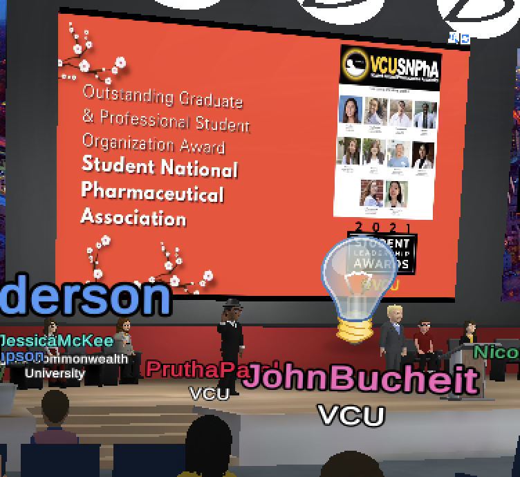 SNPhAVCU's tweet photo. We are proud to announce VCU SNPhA is the 2021 recipient of the VCU Student Leadership Award for Outstanding Graduate &amp; Professional Student 
Thank you @VCU @VCUCommons #LeadersThriveatVCU
#OurJourneyContinues #SNPhA @SNPhA https://t.co/JjNjm9BCcf