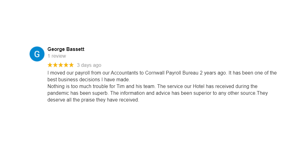 CornwallPayroll's tweet photo. Thank you for your kind words, George. We really appreciate it and it's a pleasure working with you!
https://t.co/kwhGarwmBR
#Covid19
#PayrollServices
#Cornwall https://t.co/5ccfQISfuT