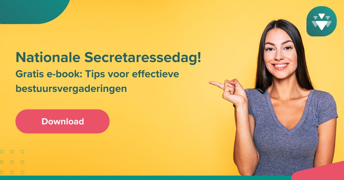 indeqa's tweet photo. Vandaag is het 𝗡𝗮𝘁𝗶𝗼𝗻𝗮𝗹𝗲 𝗦𝗲𝗰𝗿𝗲𝘁𝗮𝗿𝗲𝘀𝘀𝗲𝗱𝗮𝗴 en worden alle secretaresses extra in het zonnetje gezet! 🌞 

Speciaal voor alle secretaresses hebben wij een e-book geschreven, boordevol tips voor effectieve bestuursvergaderingen: https://t.co/cniFtLiohh https://t.co/gNIen9toVy