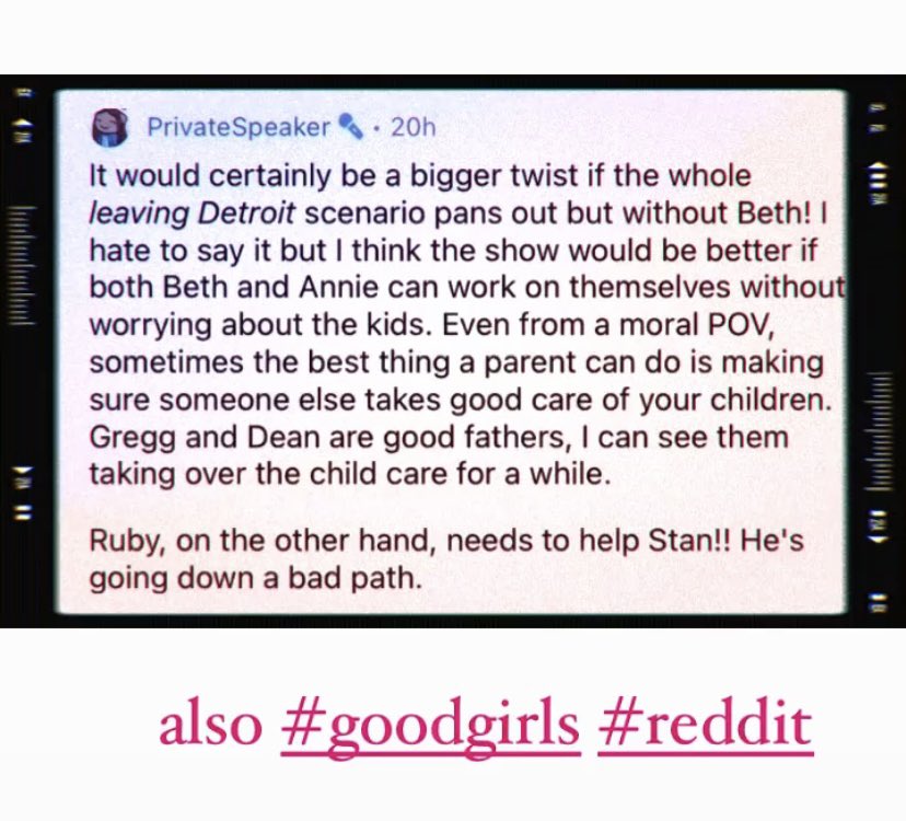 besmartyeah's tweet photo. #story #arcs #theories #ideasโ๏ธ๐๐ผโค๏ธ๐๐ผ #bethboland #rubyhill #anniemarks #mothers #mamas #GoodGirls #GoodGirlsNBC https://t.co/bep1AikZPX