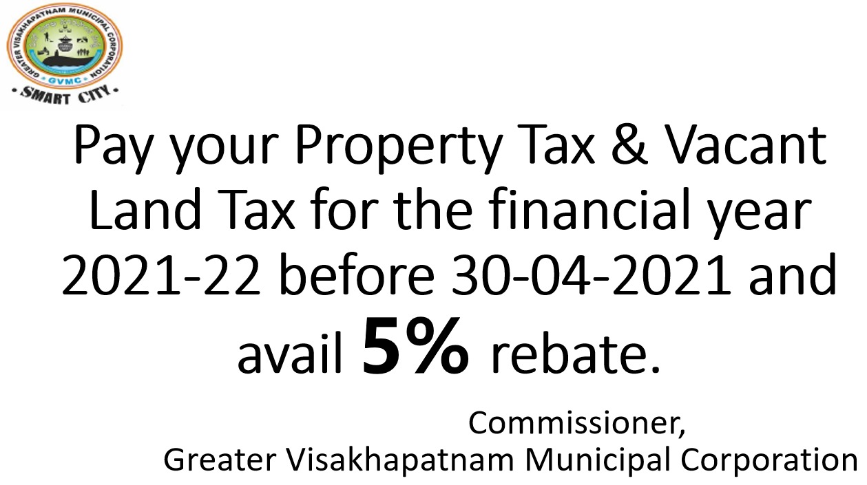 Greater Visakhapatnam Municipal Corporation (GVMC) on Twitter "Pay