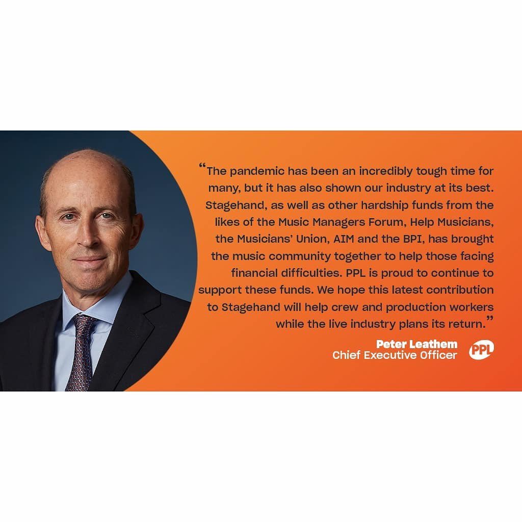 Enormous thanks to <a href="/PPLUK/">PPL</a> for their incredible, second donation to our Covid-19 Crew Relief Fund. We’re so thankful &amp; it will help so many! 

iq-mag.net/2021/04/ppl-75…