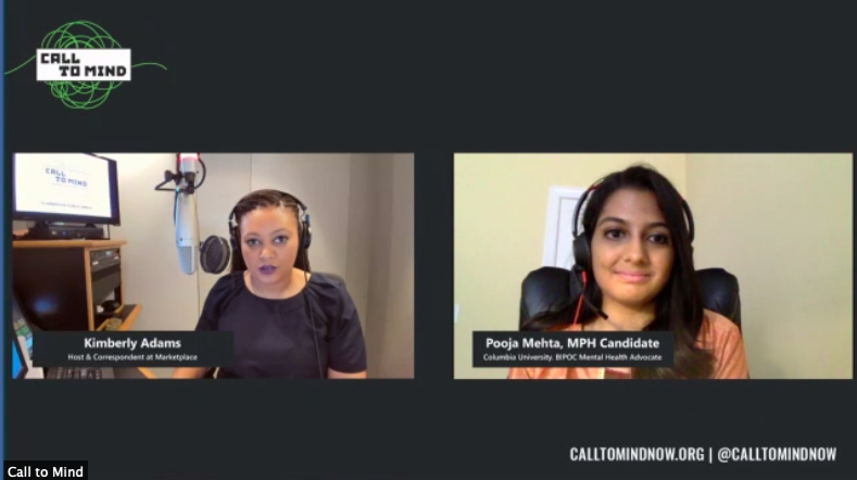 calltomindnow's tweet photo. "What makes you hopeful about the #mentalhealth landscape?" asks @KAreports.
"The attention it's getting," says Pooja Mehta. "The first step to a problem is identifying a problem." #CalltoMind https://t.co/9e55DzUhe4