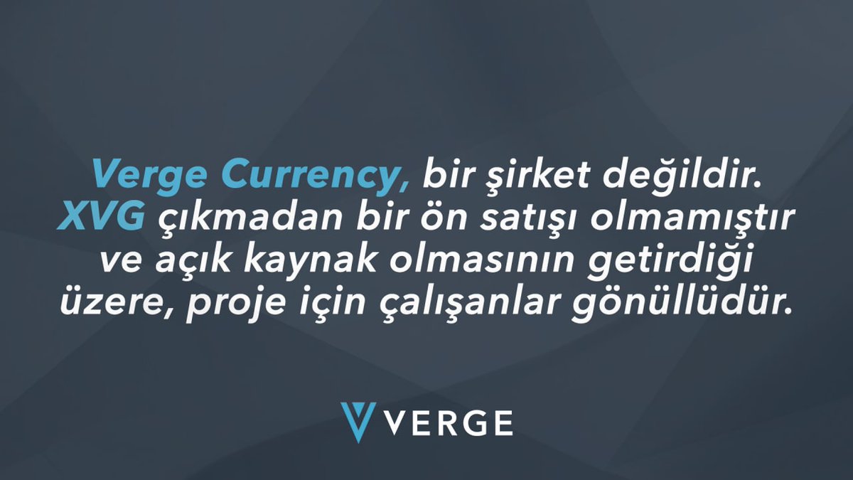 vergeturkey's tweet photo. Verge Currency, kişisel çıkar yerine idealist amaçlar doğrultusunda ilerler. Verge Currency için harcanılan eforlar tamamen topluluğu ve halkı ilerletmeye hizmet eder.
#XVG $XVG #VERGEFAM #Vergecurrency #Blockchain #Crypto #kriptopara #Kriptohaber https://t.co/BuBBgRULKC