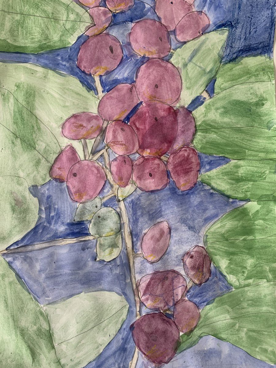Matisse inspired watercolour painting with UI <a href="/staugustinesp/">St Augustine's Priory</a>