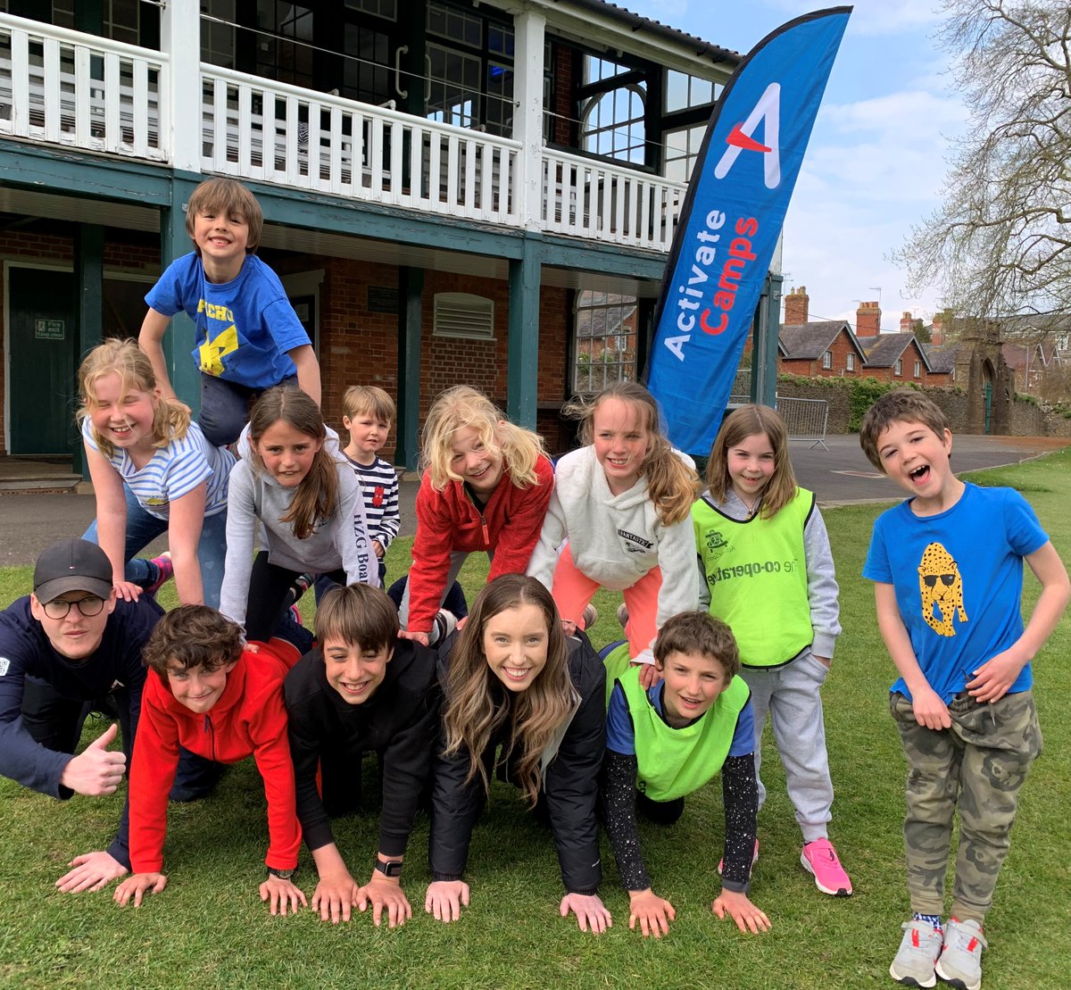 SherborneEvent's tweet photo. The children were having fun on Wednesday with @ActivateCamps on The Upper @SherborneSchool.
Today's the last day of the camp, so let's hope the fun continues and the weather stays dry. #Sherborne #easterholidays #childcareoptions #multiactivitycamp https://t.co/qOKvOtJabP