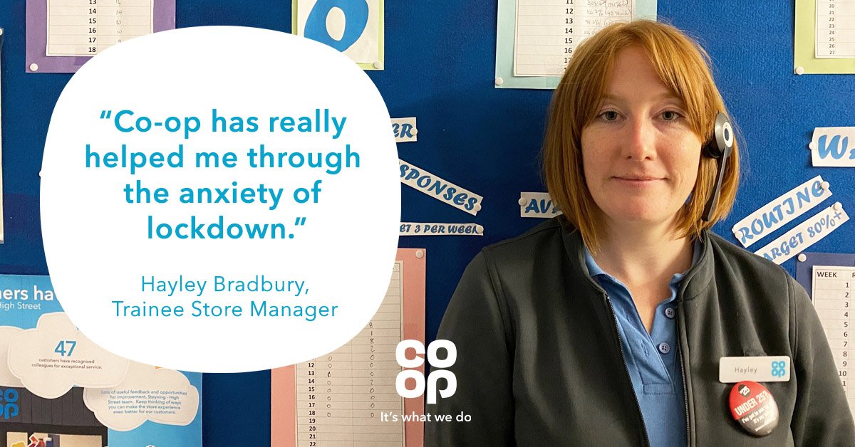 AaronNewson10's tweet photo. 👋  @coopuk welcomed 5000+ colleagues at the start of the pandemic.
💡 It’s great seeing colleagues join the team from different careers, bringing fresh ideas.
➡️  Learn more about Hayley's career change: https://t.co/eX7MZ4Qd9X https://t.co/XvGTnffSeh