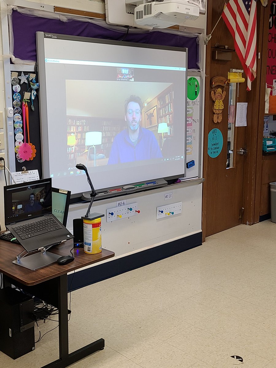 We've got an amazing guest speaker this morning to teach us about the Underground Railroad. Thanks, Mr. Sexton!