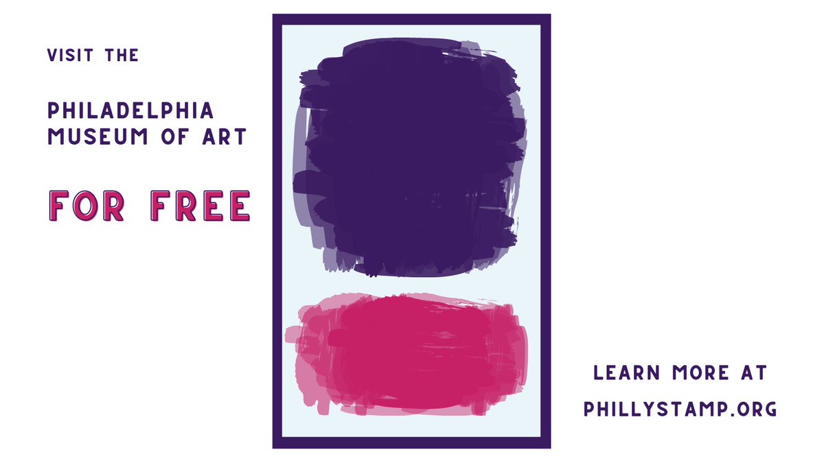 Step it up!! Go to the @PhilaMuseum for FREE with your valid high school ID! Learn more at PhillyStamp.org!
