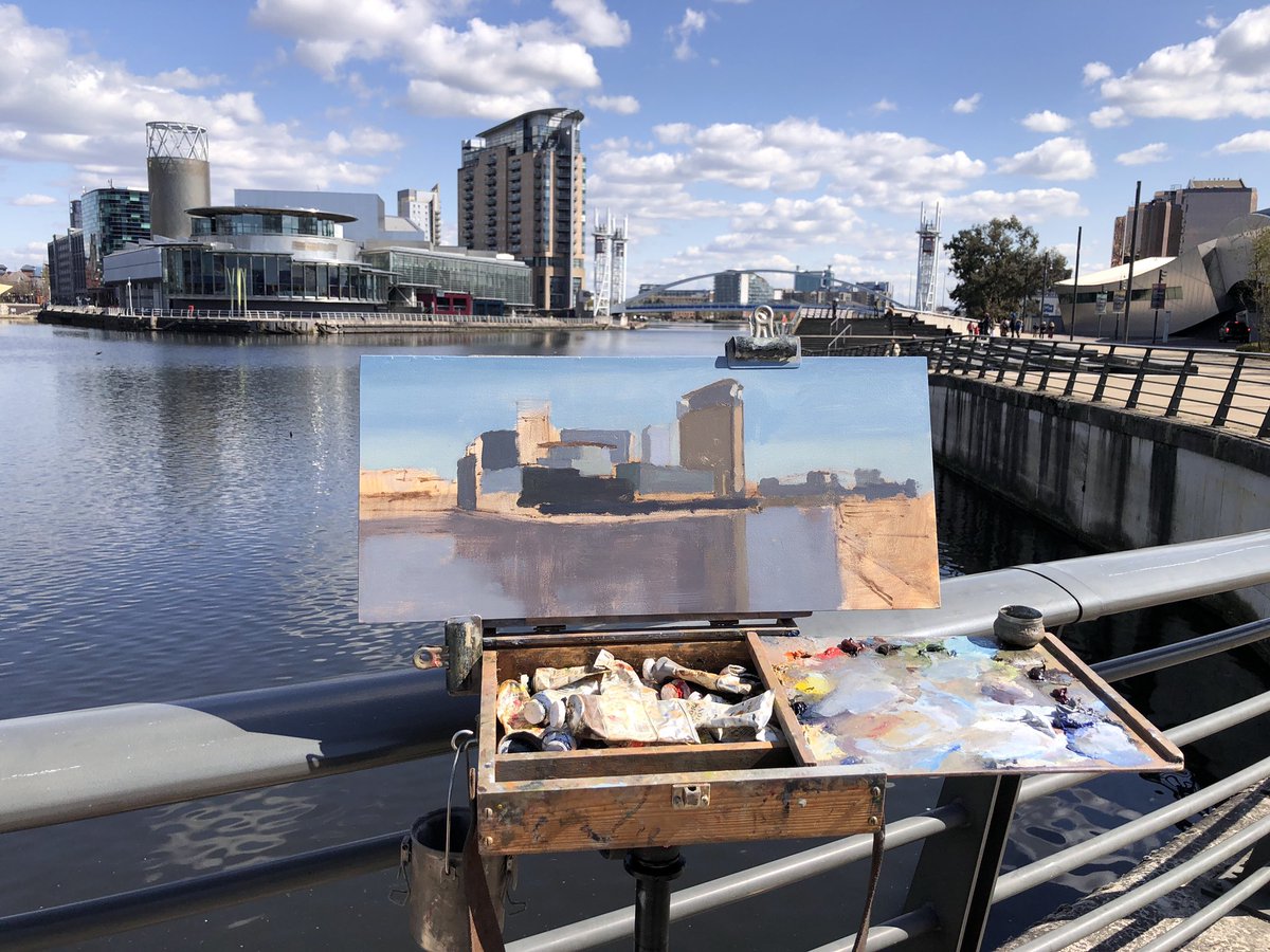 Michael J Ashcroft ROI (@mjashcroft) on Twitter photo Blocking in. Itโs all about shapes and colours. <a href="/the_lowry/">Lowry</a> <a href="/mediacityuk/">MediaCityUK</a> <a href="/bbcnews/">BBC News (UK)</a> <a href="/FlanagansBarber/">Flanagans Barbers</a> <a href="/FlanagansMCR/">Flanagans Manchester</a> #pleinairpainting #art #oilsketch #oilpainting Blocking in. Itโs all about shapes and colours. <a href="/the_lowry/">Lowry</a> <a href="/mediacityuk/">MediaCityUK</a> <a href="/bbcnews/">BBC News (UK)</a> <a href="/FlanagansBarber/">Flanagans Barbers</a> <a href="/FlanagansMCR/">Flanagans Manchester</a> #pleinairpainting #art #oilsketch #oilpainting