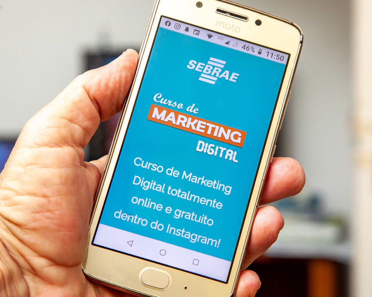 SebraeBahia's tweet image. Olha a novidade empreendedor! O Sebrae ampliou seu portfólio de cursos gratuitos no Instagram. Agora, os empresários também podem se inscrever nos cursos: Como fazer estudo de mercado, Segredos do Instagram vendedor e Modelo de negócios. Acesse: bit.ly/3tw0jp3 
#SebraeBa