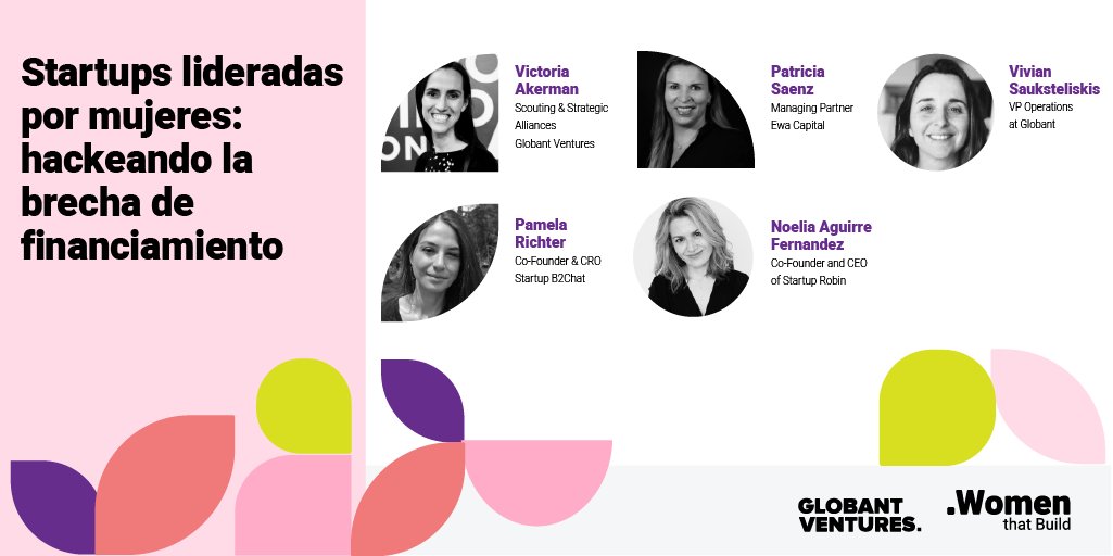 ¿Qué buscan los #FondosDeInversión con perspectiva de género? Súmate al evento de emprendedoras de alto calibre, mujeres inversoras y Globant Ventures.

📆 21 de abril | 18hs ARG
👉 bit.ly/3dif4pF 

#WomenThatBuild  #RentabilidadFinanciera #IgualdadDeGénero #IT