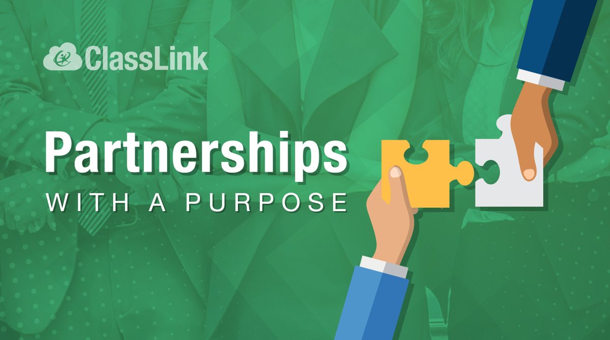 ClassLink is committed to creating industry partnerships that help schools succeed! That’s why we’ve taken a transparent and inclusive approach to partnerships. Read more about our commitment below.

classlink.com/blog/partnersh…