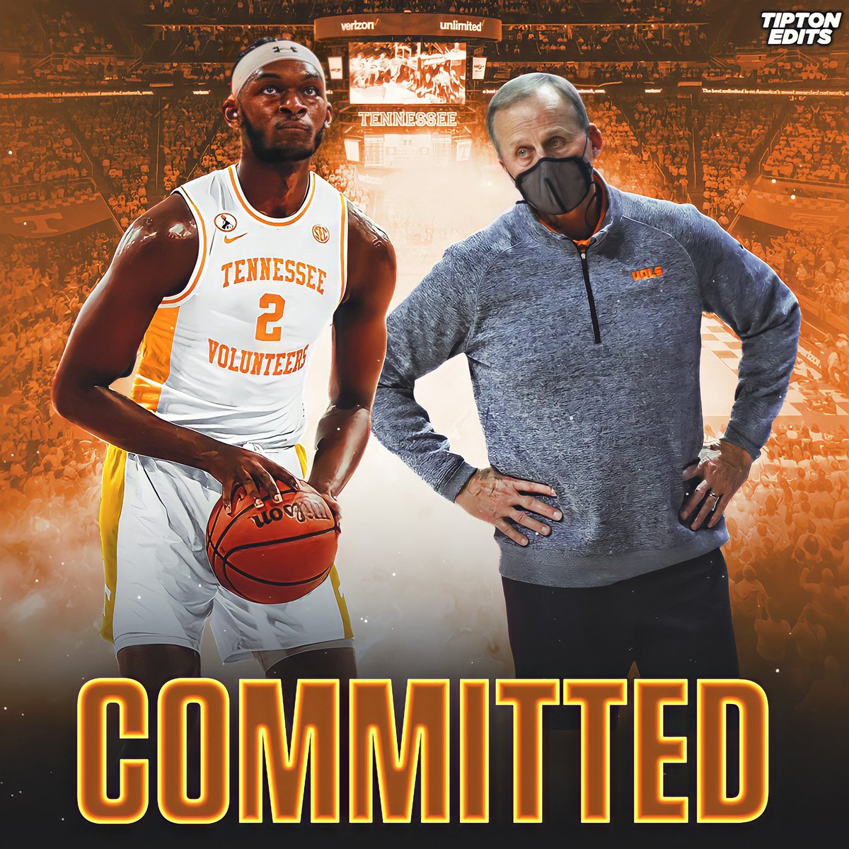 JoeTipton's tweet photo. 2022 five-star Brandon Huntley-Hatfield has committed to Tennessee and will reclassify to 2021, he tells me. https://t.co/8LOirWVla3