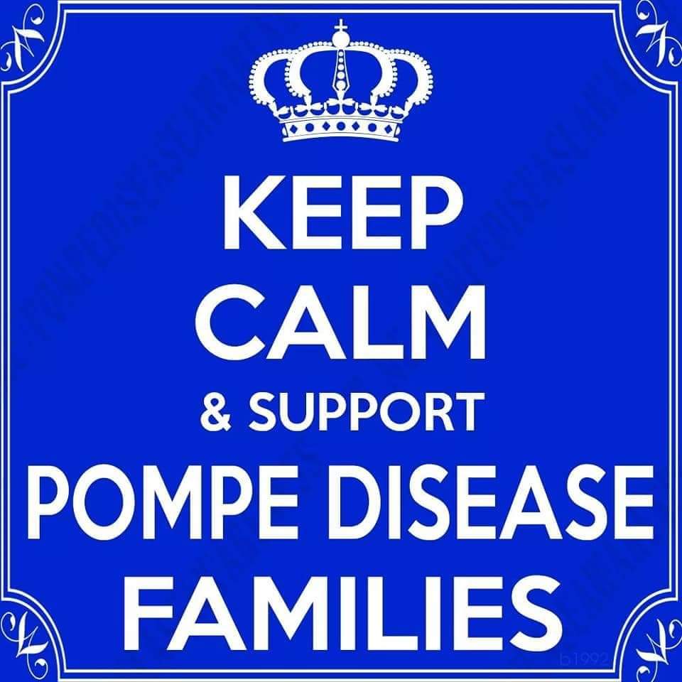 We usually get together in some way in the UK 🇬🇧 to commemorate Pompe day tomorrow, but can't this year for obvious reasons. This is usually organised by Ben Parker and the PST. 
Restrictions won't stop us celebrating from home, so keep calm and carry on 💚💙
#IPD2021 #AGSDUK