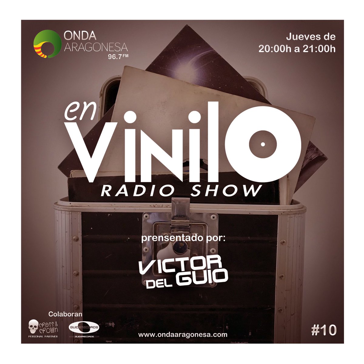 VictorDelGuio's tweet photo. 📻📀🔥🙌🏻 Está noche nos escuchamos en directo de 20:00h a 21:00h en el programa #10 de “En Vinilo Radio Show”, en la emisora Onda Aragonesa en el 96.7 Fm y a través de internet en https://t.co/fizVmZAVyW

#EnVinilo #RadioShow #Programa10 #VictorDelGuio #OnlyVinyl #Technics https://t.co/uVT68l6zG4