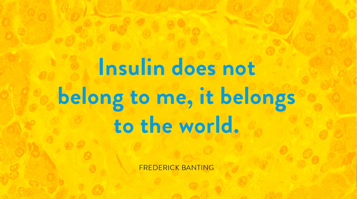 FreeStyleDiabet's tweet photo. Did you know that this year marks the 100th anniversary of insulin being discovered? While the idea behind insulin was not new, Dr. Frederick G. Banting first isolated secretions from islet cells back in 1921 - an amazing milestone in medical science.🔬 #ScienceofDiabetes https://t.co/jl3bCbRLh5