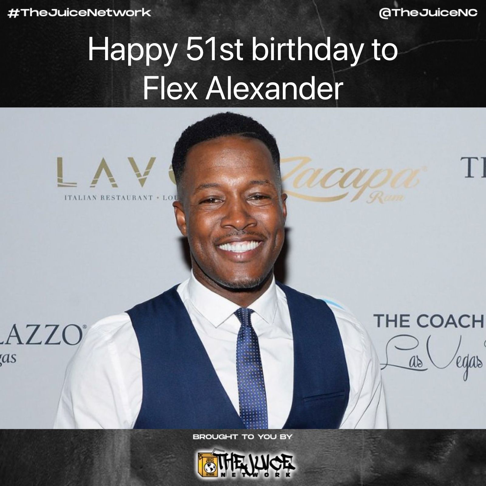 Happy 51st birthday to Flex Alexander! 