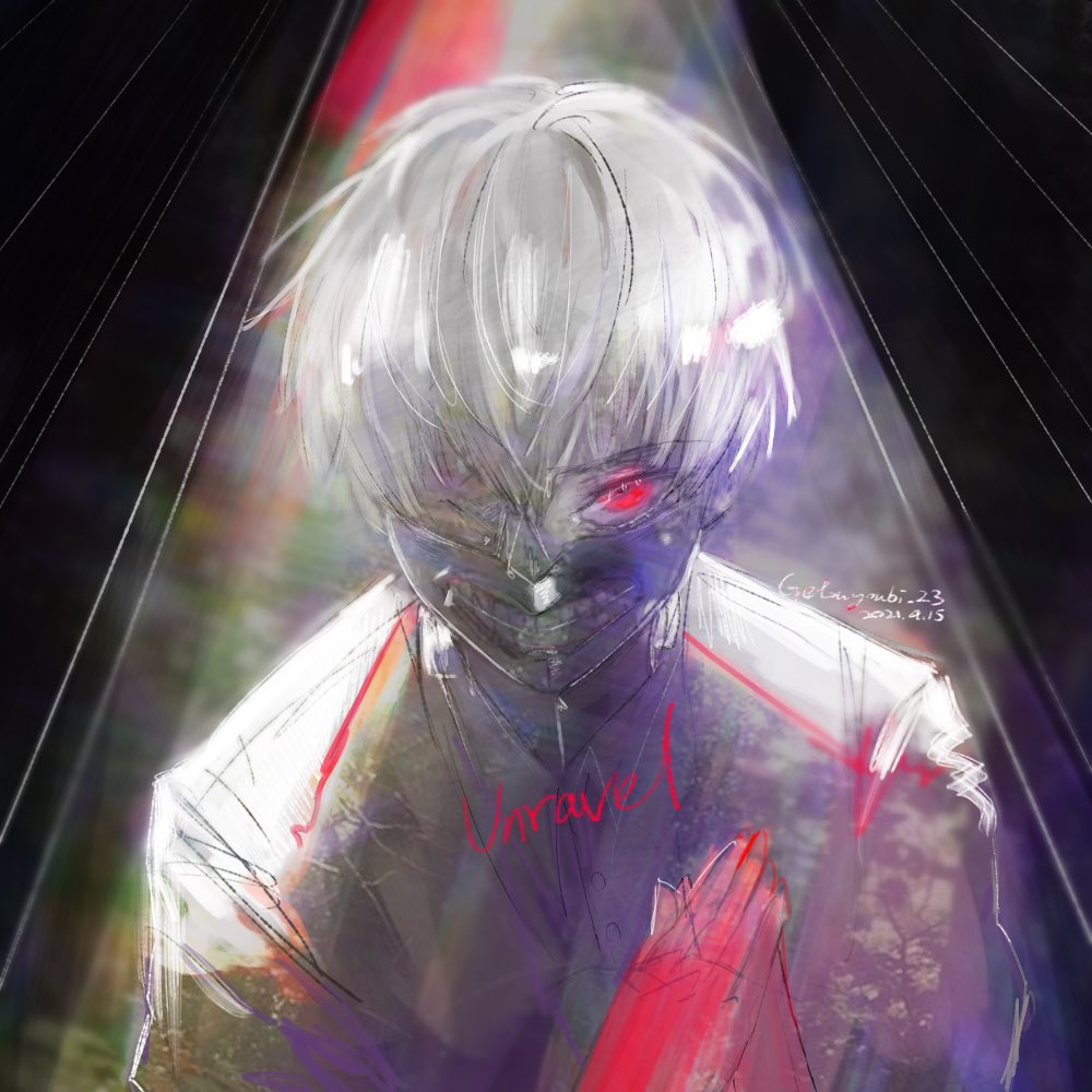 月曜日ʕ ᴥ ʔ Unravel Re 東京喰種 トーキョーグール Tokyoghoul Kaneki カネキ 金木研 イラスト Illustration T Co Yxnhahjgcd Twitter