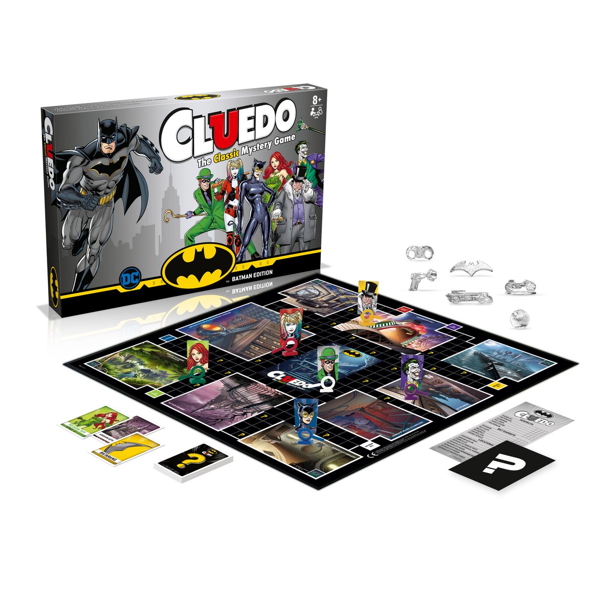 #Cluedo - The Classic Mystery #BoardGame sees you become #Batman himself to find clues and solve the mystery that awaits you!

Available Here:
🇬🇧 UK Store: winningmoves.co.uk