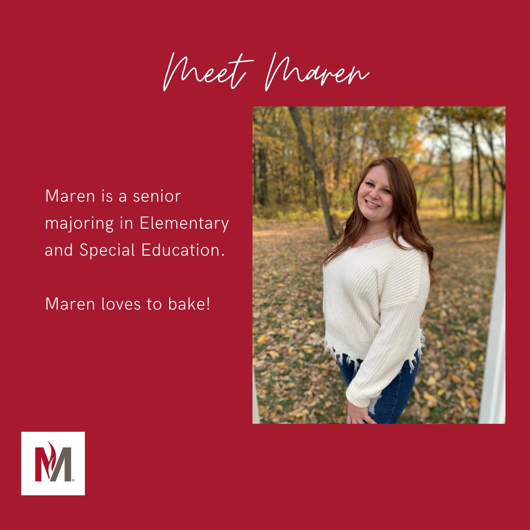 For National Student Employment Week, we will be highlighting our amazing students who work in our office. Meet Maren! #NSEW2021 #DragonsWork #msum <a href="/MSUMoorhead/">Minnesota State Moorhead</a> <a href="/MSUMCDC/">MSUM CDC</a>