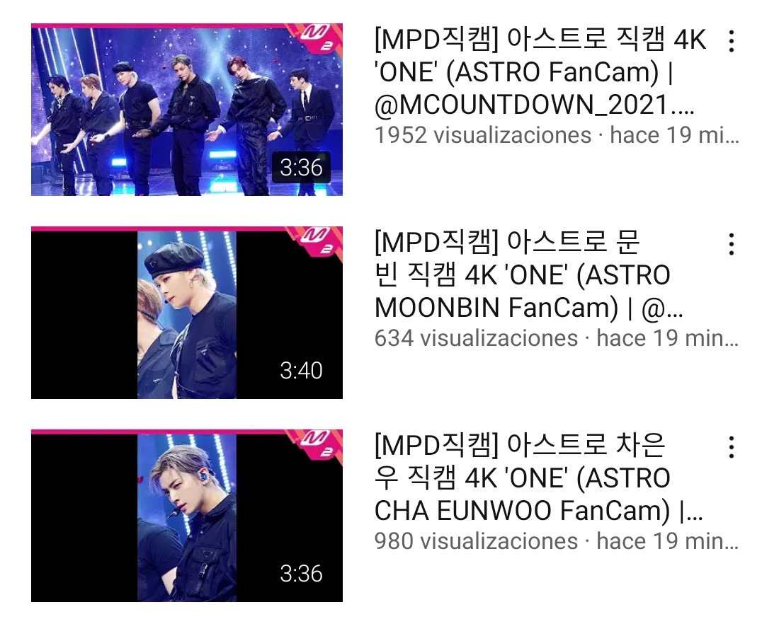 ASTRO_Spain2's tweet photo. [FANCAM] 15.04.2021 #ASTRO actuando con #ONE en M!Countdown

📎GRUPAL https://t.co/nj1TR0vQuy
📎EUNWOO https://t.co/Ct0StiztGZ
📎MOONBIN https://t.co/r7byfoSI8D

#아스트로 @offclASTRO #ASTRO_ONE3rdWin #ONE3rdWin https://t.co/EqEPlkbqxW