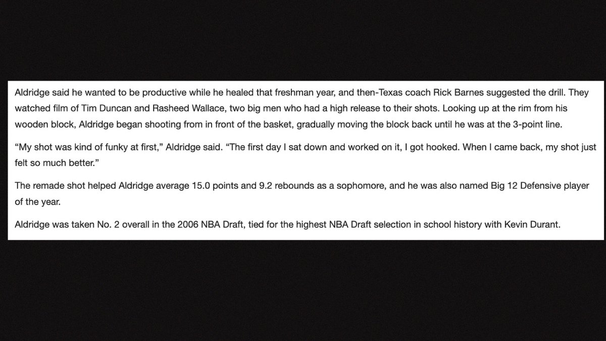 Kirk Goldsberry on Twitter "The work paid off, and by the time he