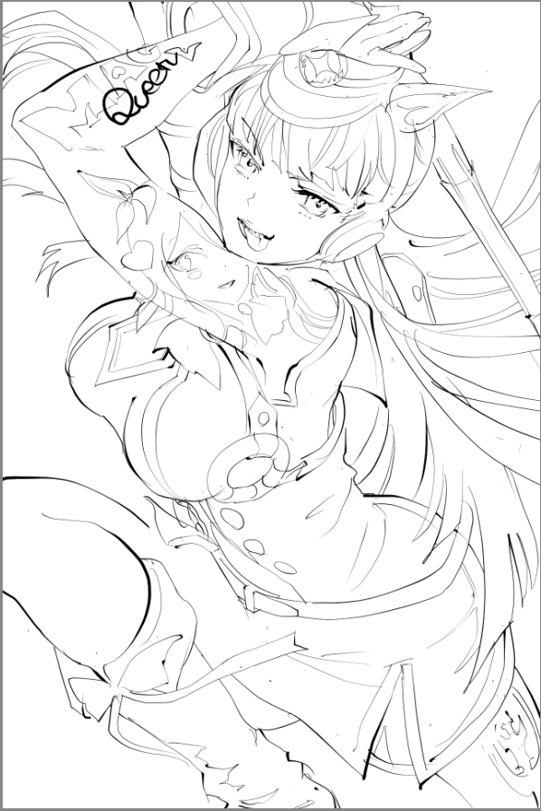 ゴルシ描きました #マックイーン  #ウマ娘 