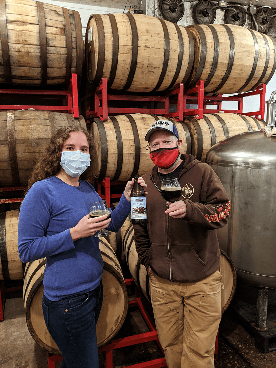 What is your most influential beer? Erin sat down with Red Rock Brewing's head brewer Kevin Davis to discuss her most influential stout - Furlong. redrockbrewing.com/craftybeergirl…