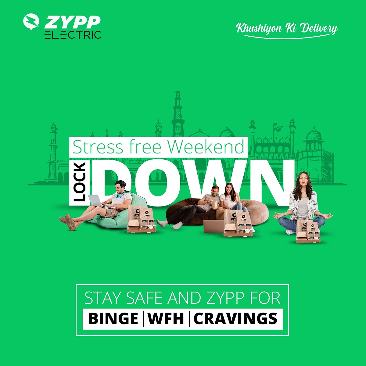 ZyppElectric's tweet photo. Don't let lockdown, lock your comfort down. Just Zypp and get your orders delivered at doorstep. Download the app https://t.co/mBHyb27kfH
#lockdown #DelhiCurfew #weekendlockdown #zyppdelivery #electric https://t.co/DdS4h9bxfi