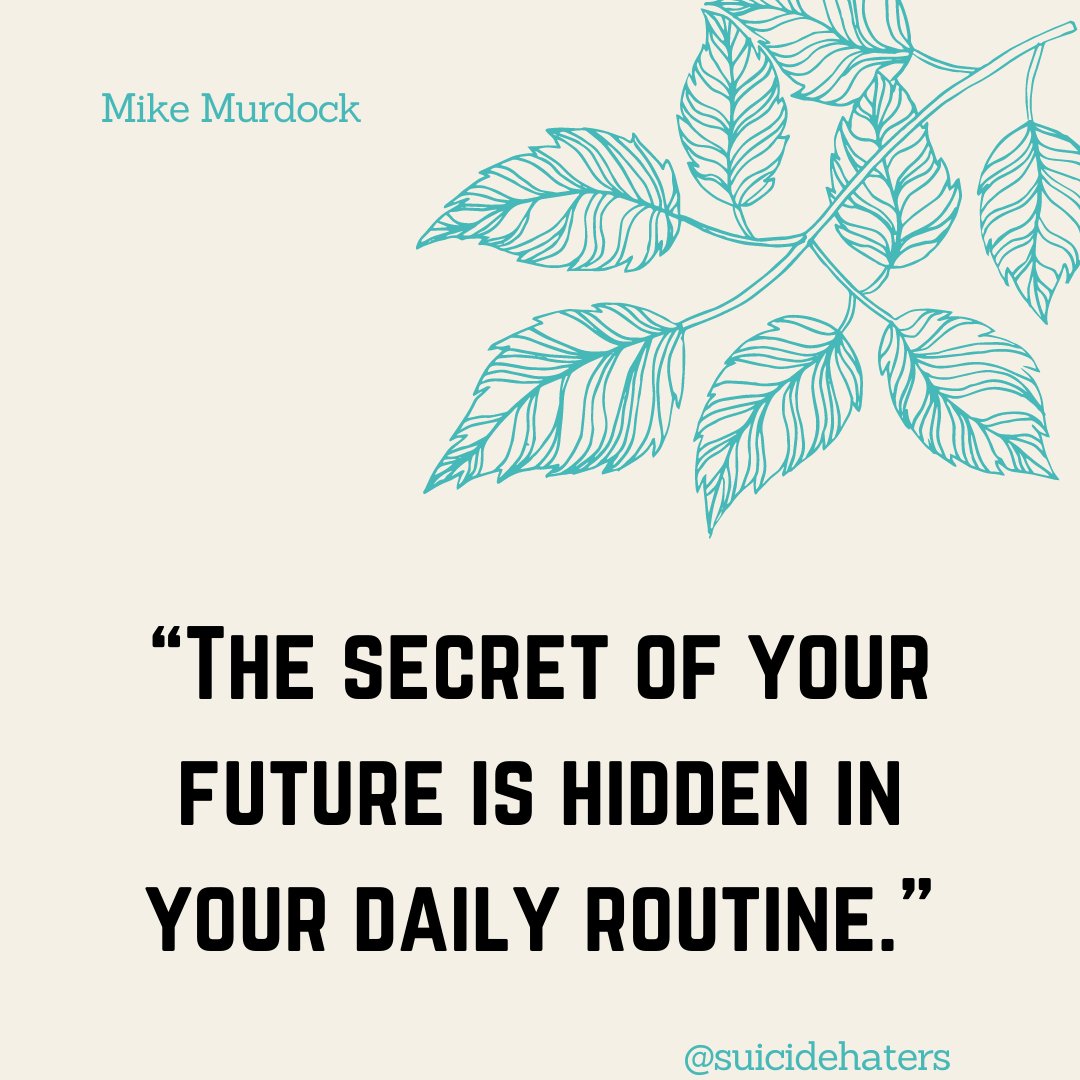 SuicideHaters's tweet photo. Remember to be intentional with how you spend your time! https://t.co/tFkAUHbRyQ