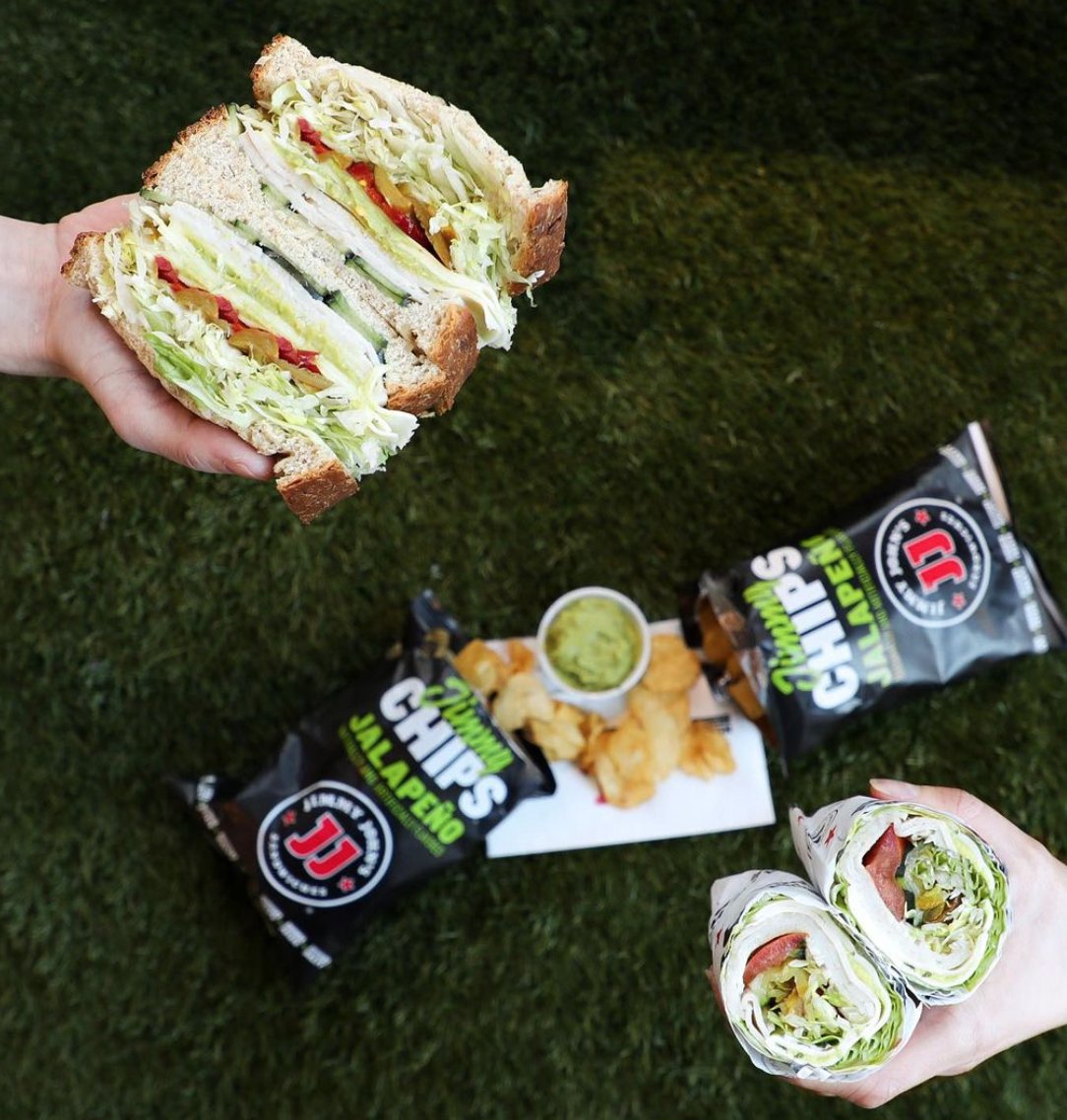 The Sandwich of Sandwiches. Spice up your lunch with Jimmy John's. 🥖💚