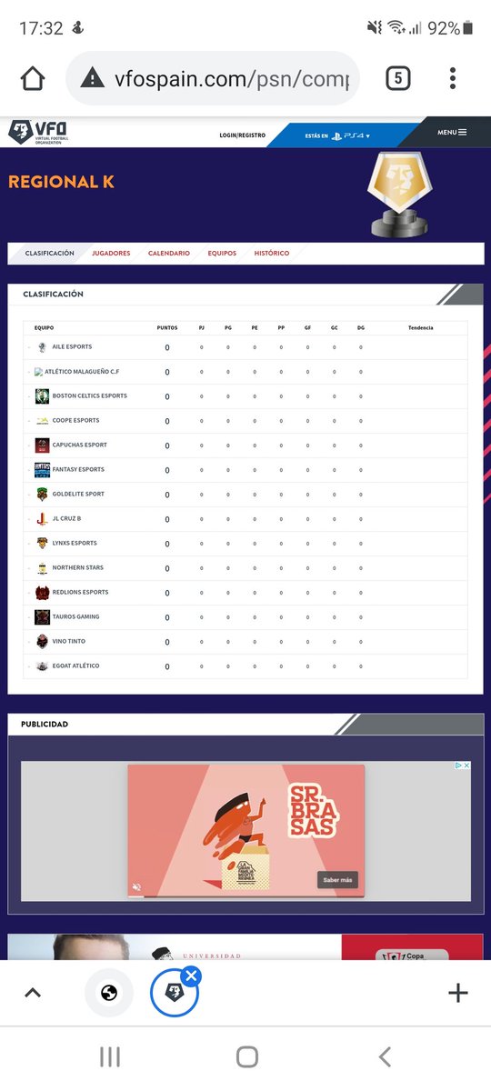 Ya tenemos grupo de regional muchisima suerte a todo nuestros rivales empezamos el lunes <a href="/VFOspain/">VFO España</a> vamos a tope 💪💪💙