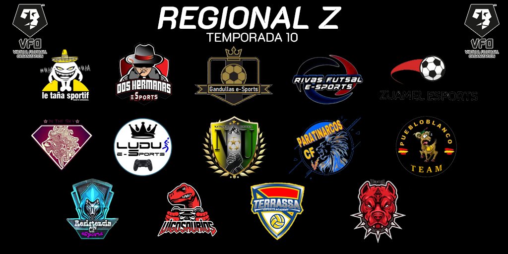📢YA TENEMOS GRUPO EN <a href="/VFOspain/">VFO España</a> 

⚽️REGIONAL Z.

ESTOS SERÁN NUESTROS RIVALES PARA ESTA TEMPORADA! 👏

vfospain.com/psn/competicio…

#GoTaña