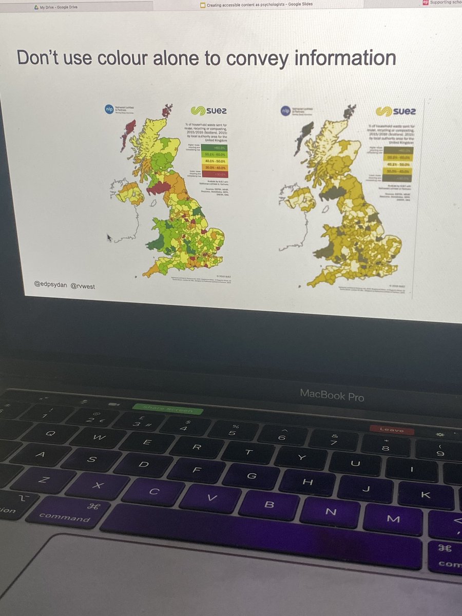 I must confess I’ve never really considered the implication of colour blindness for images and web content 😯and I struggle with colour contrast myself #twittereps #accessibility