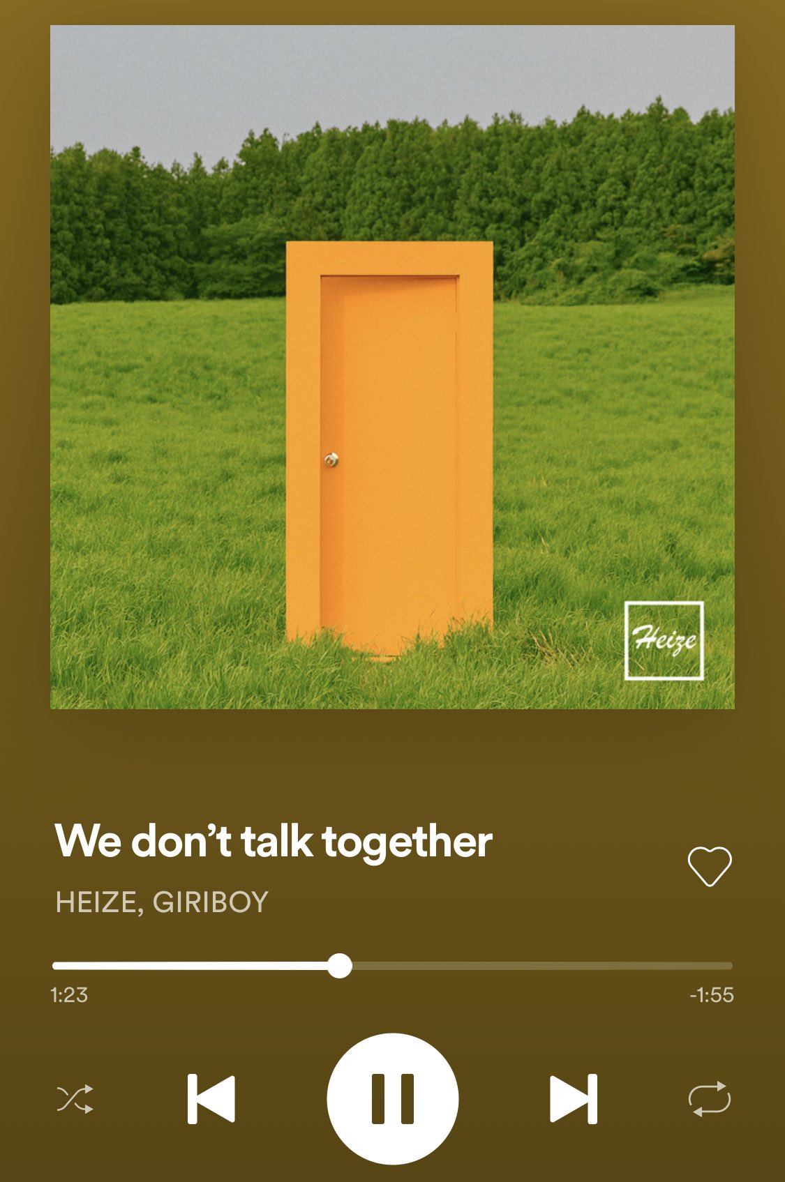 K-POP・アジア we don't talk together/heize cd We Don't Talk Together : Heize | HMV&BOOKS online - CMAC11433