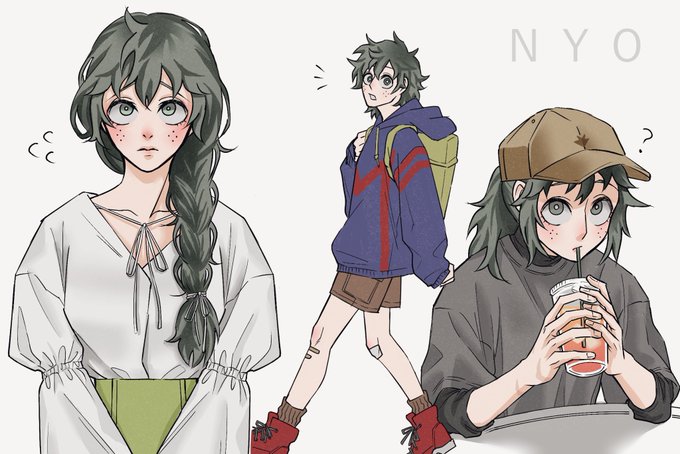 にょ出
女子のマネキンにさせられてても可愛いし彼氏の着させられてても可愛い😊
セミロングも良いしロングも良い😊 