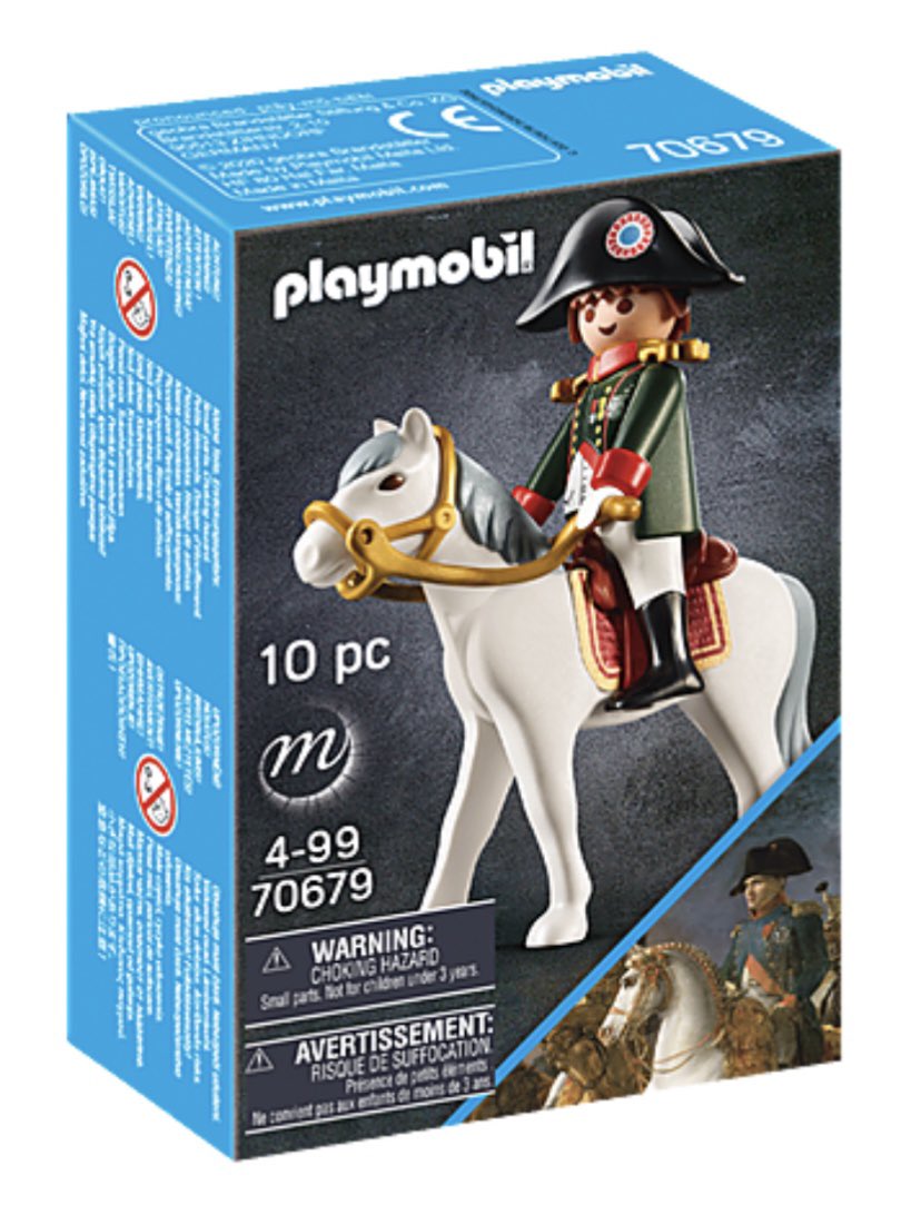 playmotraveller's tweet image. En Francia han sacado esta maravilla de Playmobil con motivo del bicentenario de la muerte de Napoleón Bonaparte.

Ojalá en España nuestros museos e instituciones hicieran lo mismo para conmemorar ciertas efemérides...