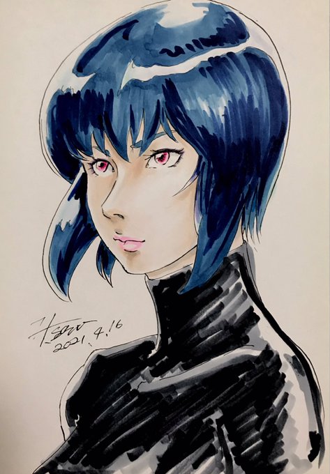 草薙素子のtwitterイラスト検索結果 古い順