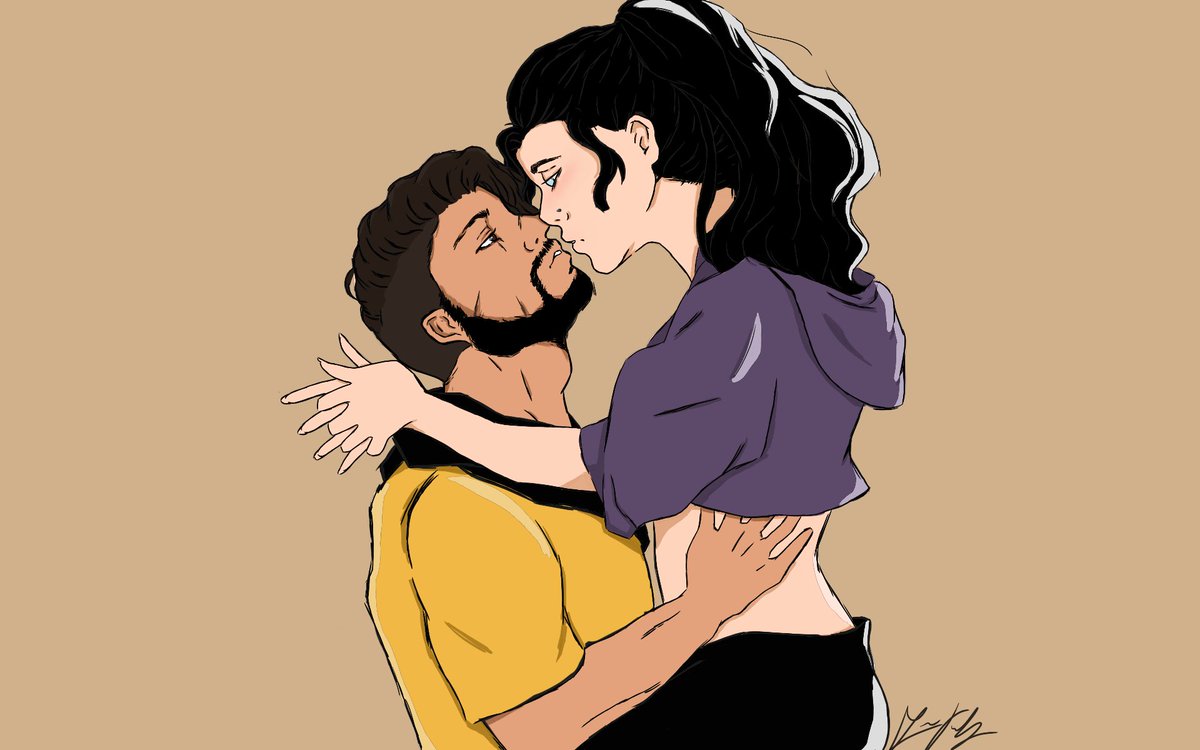 maria_fineart's tweet photo. Which one is better? 1, 2 or 3?
The reference belong to @PaulinaKlime 
#art #artist #artistsontwitter #digital #digitalartist #ApexLegends #ApexLegendsfanart #love #couple #fanart #digitalillustration #mirage #wraith #drawing #draw #game https://t.co/AV4dJSptim