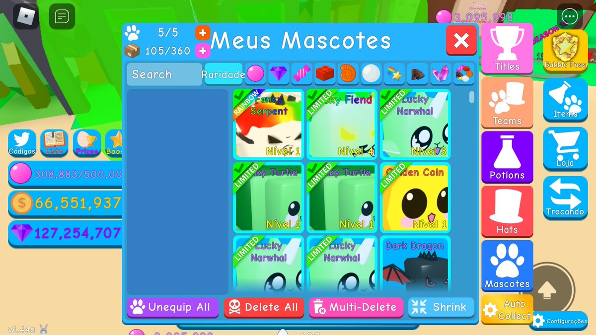 Davi13593063's tweet photo. #Adoptmetrade 
#BubbleGumSimulator 
#adoptmeoffers  for adoptme pets https://t.co/z3Kz4LShm7