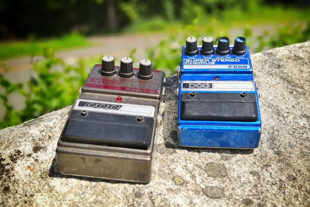 We can't get enough of your old-school #DOD and #DigiTech pedals, so here's a couple more DOD classics from IG user fasterthansenna! Show off your pedals, tag us and use #VintageDigiTech for a chance to be featured on our page. Thanks for sharing, Tero! 🤘🤘 #ThrowbackThursday