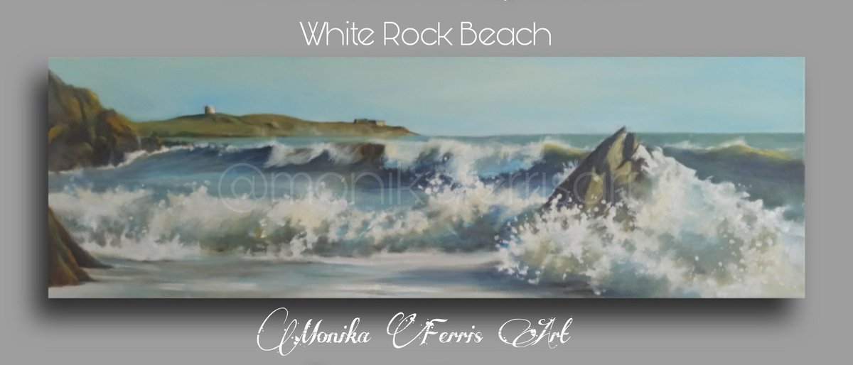 MonikaFerris's tweet photo. New oil painting 30cm x 90cm
#dalkey #oilpainting #whiterockbeach #killiney #ArtLovers https://t.co/ItsH8l0DDl