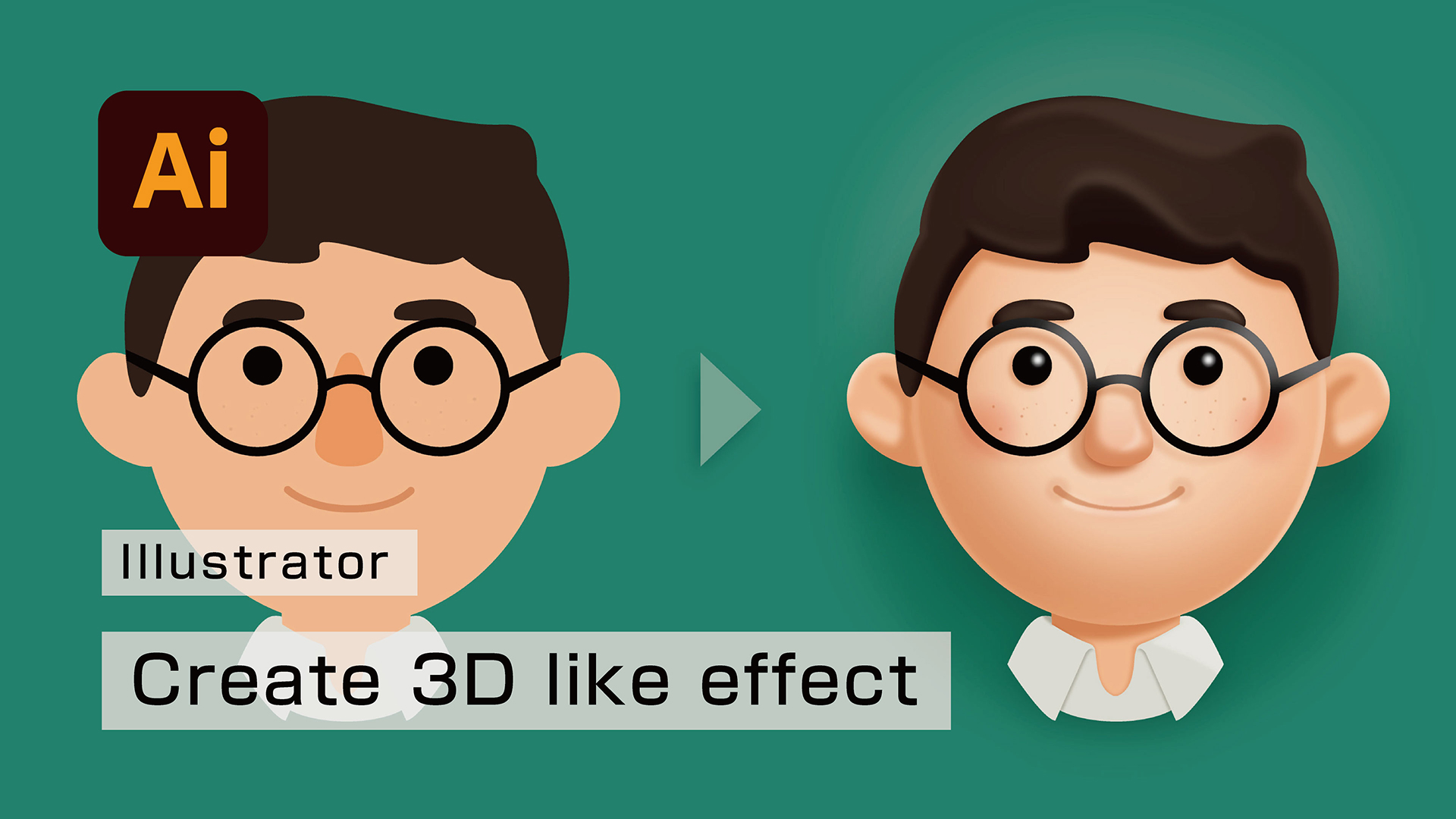 サタケシュンスケ イラストレーター 例のイラレの3d風加工 作っているところを動画にしました こんな感じで出来上がっていくのね というのをご覧いただければ幸いです Youtube Illustrator Create 3d Like Effect T Co Jctbakb6bb