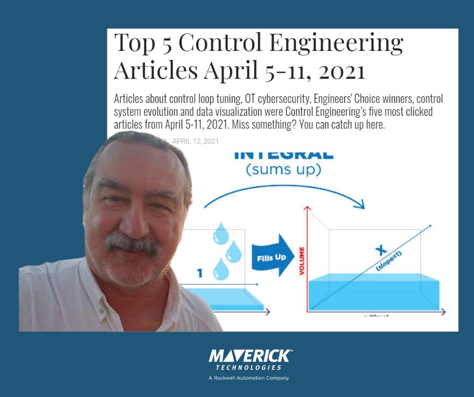 MavTechGlobal's tweet image. Congrats to Rocky Chambers, MAVERICK's state-based control SME, for landing his article in @ControlEngTips's Top 5 articles during the week of April 5th! Read Rocky's article here: bit.ly/32h0KqY #statebasedcontrol #controlsystems #processcontrol