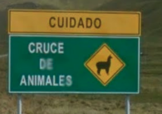 RT @andrewbloomberg: Today's Geoguessr discovery: Peru's animal crossing signs have an adorable llama on them! https://t.co/4KTaLNiiRg