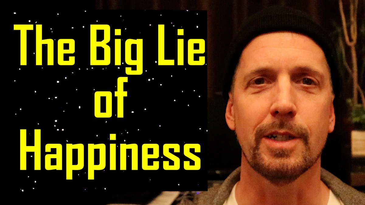 Don't be fooled by the Big Lie of Happiness! Find out what it is and how to outsmart it. This week, on the Blue Ball Report youtu.be/Bvb-MdCjB-0 Empower your Eros #sexpositive #queer #follow #gay #sex #funny