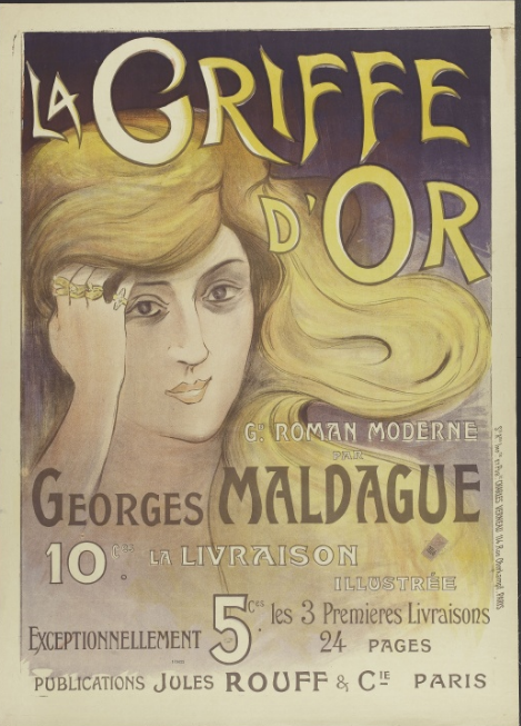 6/ À 18 ans, le 1er roman de  #JoséphineMaldague est publié ! Sa carrière de feuilletonniste débute sous le pseudo  #GeorgesMaldague Autrice de romans populaires, elle ne réussit jamais s'émanciper de ce genre. Propriétaire d'un théâtre, elle meurt ruinée dans un hospice en 1938